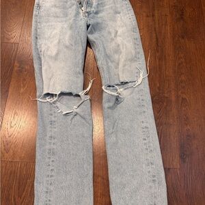Agolde Light Blue Denim Jeans